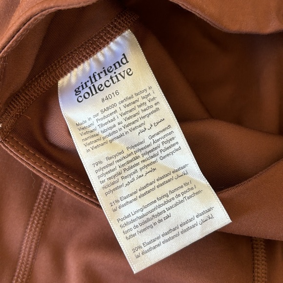 Girlfriend Collective high rise leggings. - Picture 6 of 8